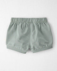 Baby Girl 2-Pack Organic Cotton Shorts in Under the Sea