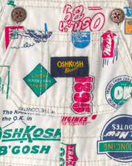 Baby Boy Vintage Logo Overalls