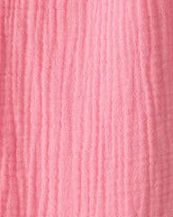 Toddler Girl Organic Cotton Gauze Pants