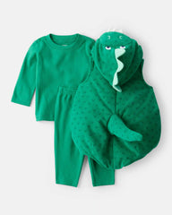 Baby 3-Piece Dinosaur Halloween Costume - Green