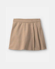 Girls Uniform Ponte Skort - Khaki