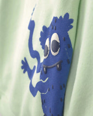 Toddler Boy 2-Piece 'S'More Fun' Fleece Snug Fit Pajama Set - Blue