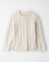 Kids Organic Cotton Cable Knit Sweater