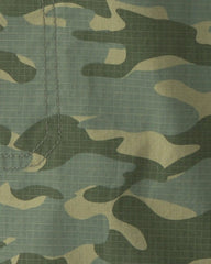 Boys Camo Cargo Joggers - Olive Green