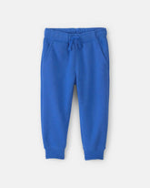 Toddler Boy Fleece Joggers - Blue