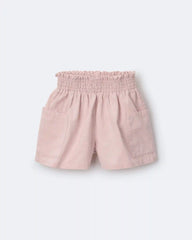 Toddler Girl Swing Shorts with Pockets - Light Pink