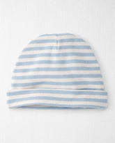 Baby Organic Cotton Rib Cap in Stripes