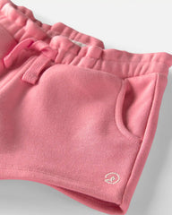 Toddler Girl French Terry Shorts Made with Organic Cotton