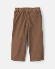 Toddler Boy Corduroy Pants - Brown