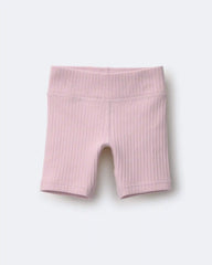 Toddler Girl Brooklyn Bike Shorts - Light Pink