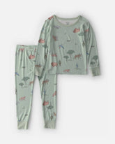 Toddler Boy 2-Piece Desert PurelySoftâ„¢ Snug Fit Pajama Set - Green