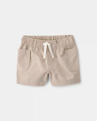 Baby Boy 3-Piece Into The Wild Top, Bodysuit & Short Set - Ivory/Brown