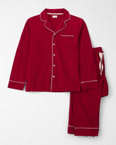 Adult 2-Piece Organic Cotton Coat Style Pajamas