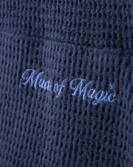 Girls Thermal Hooded Top - Navy