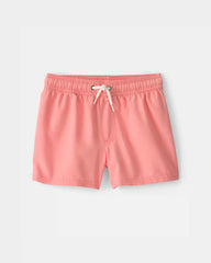 Toddler Boy Swim Trunks - Coral