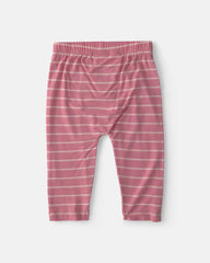 Baby Girl 2-Pack Woodland PurelySoft™ Pull-On Pants - Pink