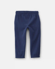 Toddler Boy Fleece Pants - Navy Blue