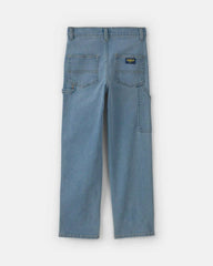 Boys Straight-Leg Jeans - Light Wash