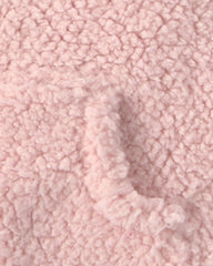 Baby Girl 3-Piece Bear Teddy Fleece Long-Sleeve Layering Set - Pink