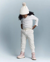 Toddler Girl Turtleneck Long-Sleeve Top - Cream