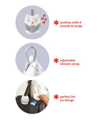 Stroll & Go Portable Baby Sound Machine Owl