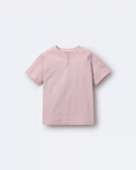 Toddler Henley Tee - Light Pink