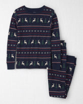 Kids 2-Piece Organic Cotton Fair Isle Pajamas