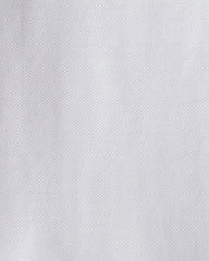 Toddler Boy Uniform Piqué Long-Sleeve Polo Shirt - White
