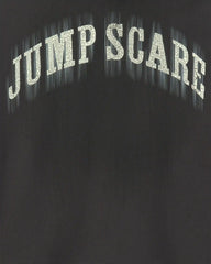 Boys 'Jump Scare' Halloween French Terry Hoodie - Black/White
