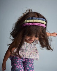 Toddler Girl 3-Pack Headbands - Blue/Yellow/Purple