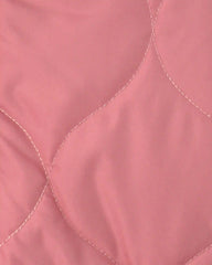 Toddler Girl Hooded Midweight Quilted Jacket - Pink