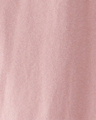 Girls Cotton Pull-On Stretch Leggings - Pink
