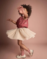 Toddler Girl Avenue Twirlâ„¢ Sparkly Mini Skirt - Cream