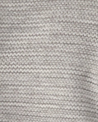 Baby Bear Sweater Knit Hooded Jacket - Grey