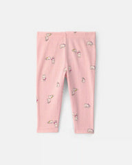 Baby Girl 3-Piece Bear Teddy Fleece Long-Sleeve Layering Set - Pink
