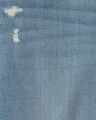 Girls Denim Straight Jeans - Light Wash