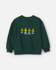 Boys Dr. Seuss™ The Grinch Christmas Fleece Pullover Sweatshirt - Green