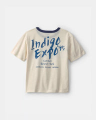 Boys 'Off-Road' Car Graphic Tee - Cream