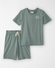 Kids 2-Piece Recyled Top & Short Set