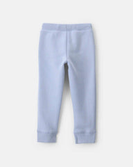 Toddler Girl Fleece Joggers - Blue