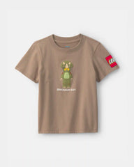 Toddler Boy Lego Dinosaur Graphic Tee - Brown