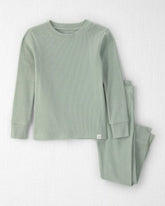 Toddler 2-Piece Organic Cotton Ribbed Pajamas