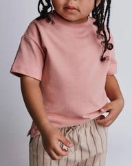 Toddler Elevated Relaxed Tee - Light Pink