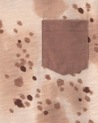 Boys Animal Print T-Shirt - Brown/Cream