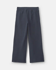 Girls Fleece Wide-Leg Active Pants - Navy Blue