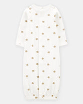 Baby Preemie Snail Cotton Sleeper Gown