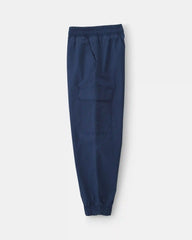 Boys Cargo Joggers - Navy Blue