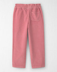 Girls Organic Cotton Pull On Corduroy Pants