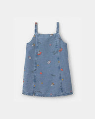Baby Girl Pixar© Toy Story Chambray Dress - Medium Wash
