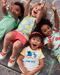 Toddler Striped Tee - Green